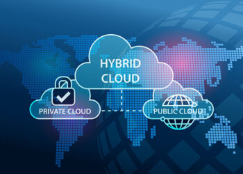 hybrid cloud computing example Image