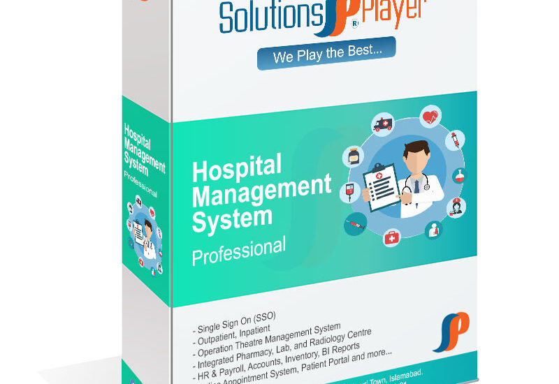 hospital software in Pakistan package box