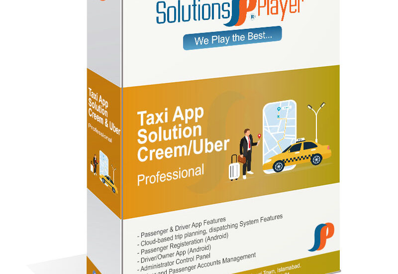 A generic image of a software box for Pakistan taxi app
