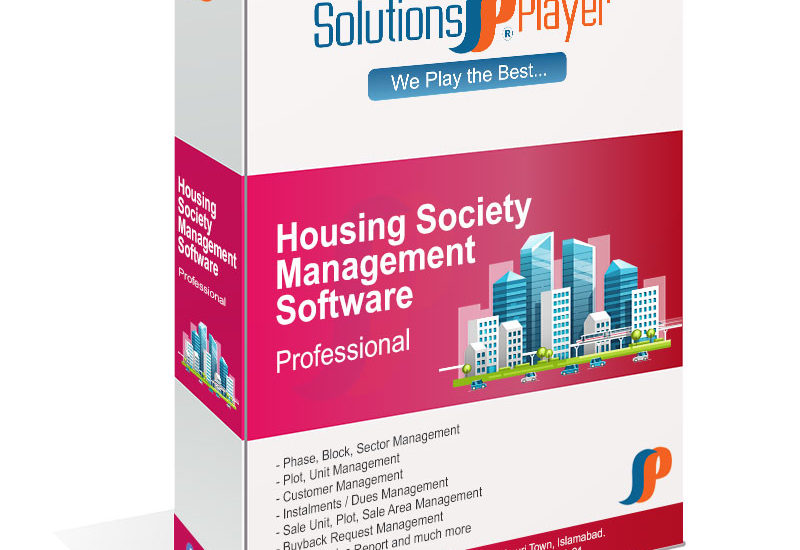 housing society management system software package box