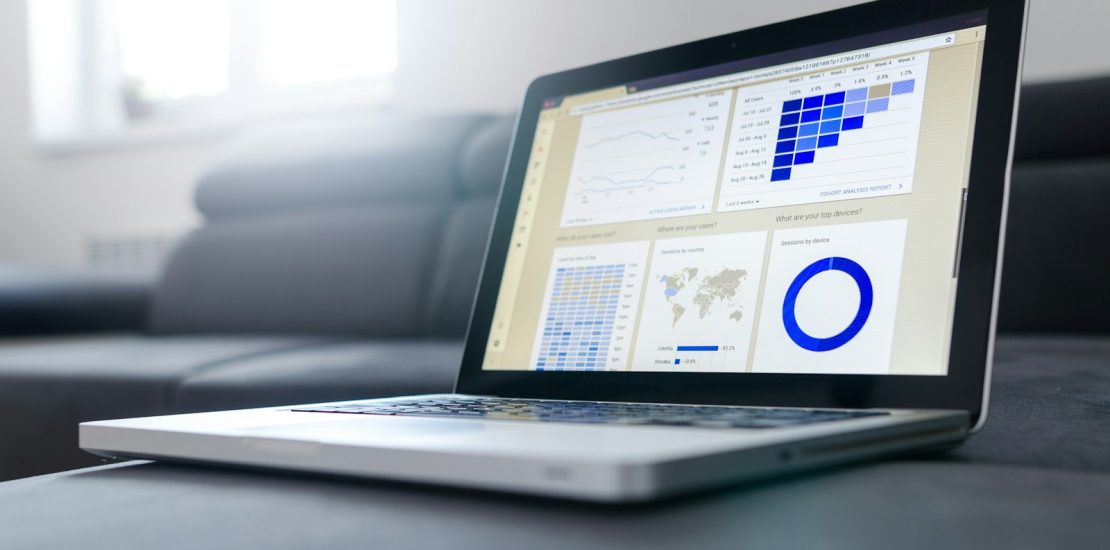 Dashboard Development in Islamabad: turned on black and grey laptop computer
